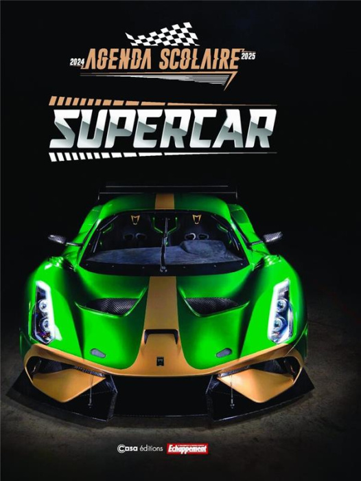 Emprunter Agenda scolaire Supercars. Edition 2024-2025 livre