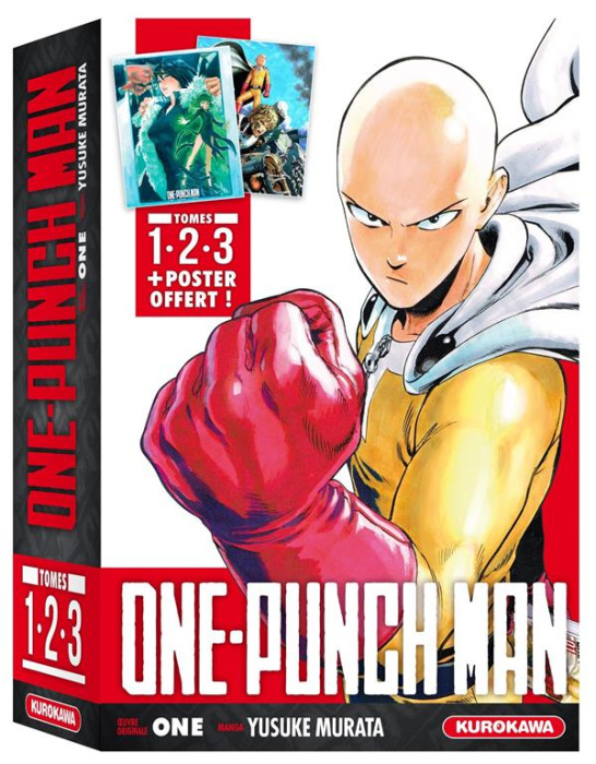 Emprunter One-Punch Man - Coffret : Tomes 1 à 3 & Poster livre