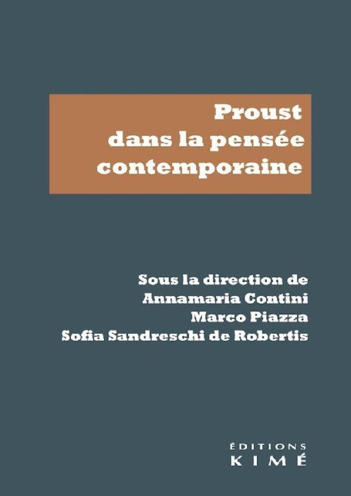 Emprunter Proust dans la pensée contemporaine livre