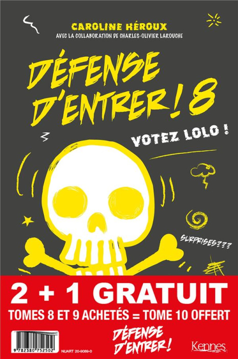 Emprunter Défense d'entrer Tomes 8 et 9 : Avec Défense d'entrer Tome 10, Eyjafjallajö - quoi ?!? offert livre