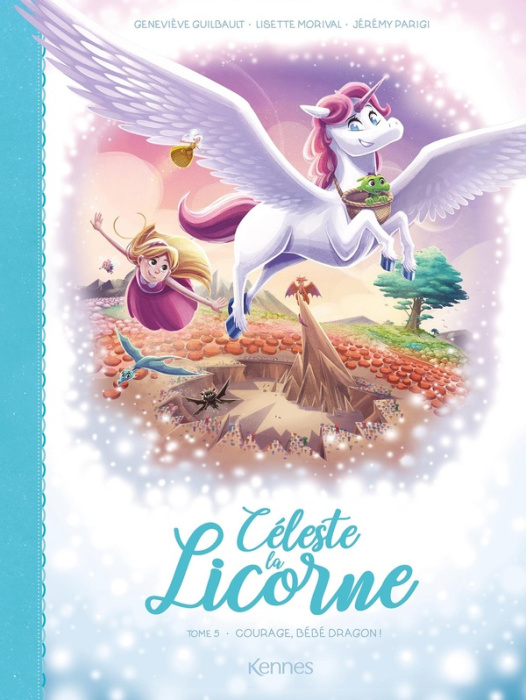 Emprunter Céleste la licorne Tome 5 : Courage bébé dragon ! livre