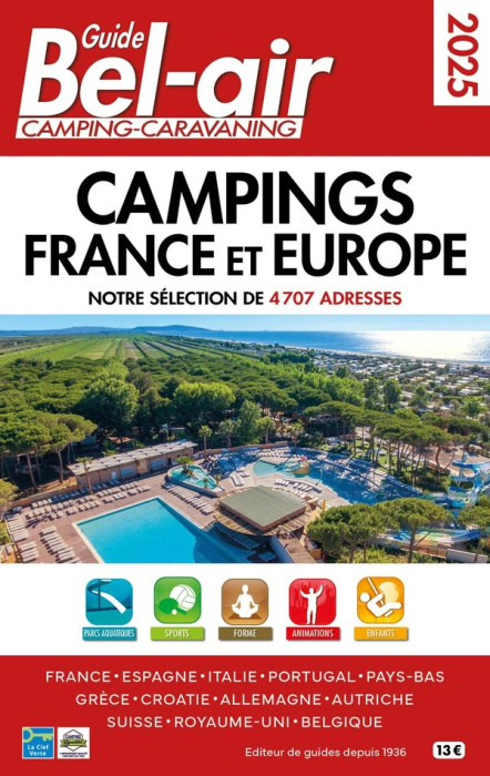 Emprunter Guide Bel Air campings France et Europe. Edition 2025 livre