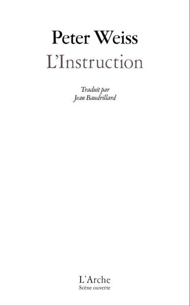 Emprunter L'Instruction. Oratorio en onze chants. Suivi de Ma localité, Laocoon ou les limites de la langue et livre
