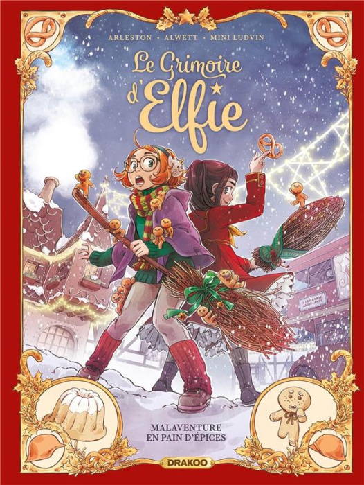 Emprunter Le grimoire d'Elfie Tome 3 : Malaventure en pain d'épices. Avec 1 kit d'Origami offert ! livre