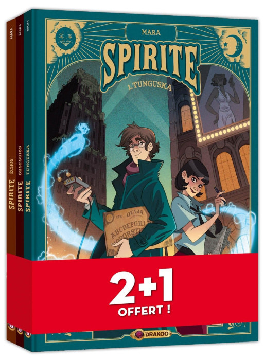 Emprunter Spirite : Pack en 3 volumes dont 1 tome offert. Tomes 1, Tunguska ; Tome 2, Obsession ; Tome 3, Echo livre