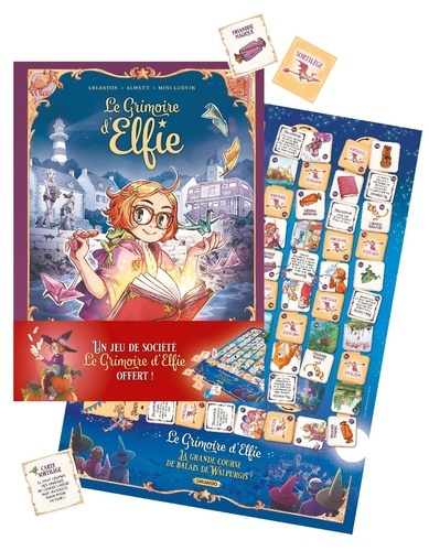 Emprunter Le grimoire d'Elfie Tome 1 : L'île presque. Avec le jeu de plateau Le Grimoire d'Elfie offert livre
