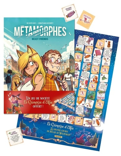 Emprunter Les Métamorphes Tome 1 : Beast friends. Avec le jeu de plateau Le Grimoire d'Elfie offert livre