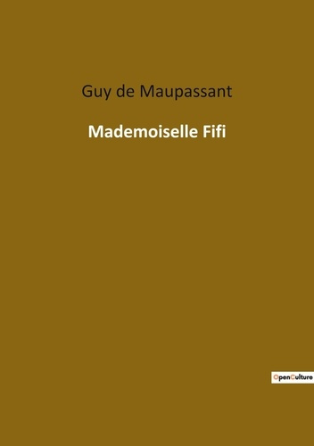 Emprunter Mademoiselle fifi livre