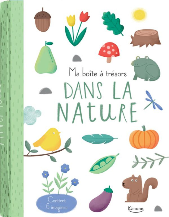Emprunter Dans la nature. Contient 6 imagiers : Plage ; Saisons ; Oiseaux ; Forêt ; Potager ; Plantes livre