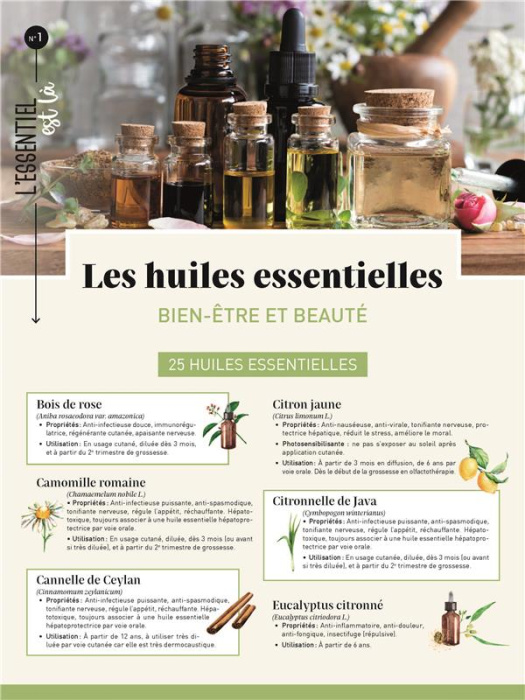 Emprunter Les huiles essentielles. Bien-être et beauté livre