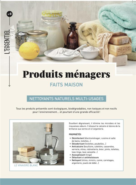 Emprunter Produits ménagers faits maison . Nettoyants naturels multi-usages livre