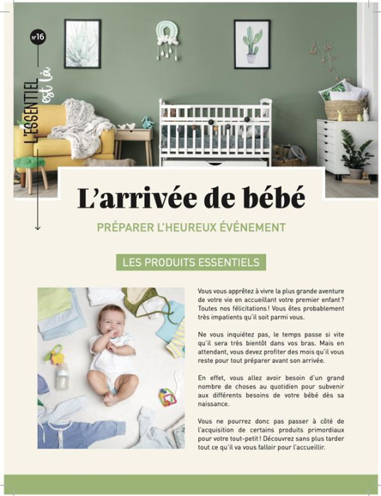 Emprunter L'arrivée de bébé. Préparer l'heureux évènement livre