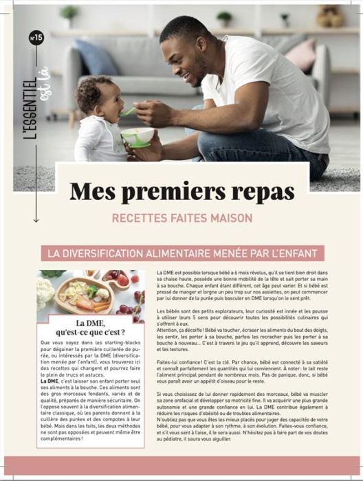 Emprunter Mes premiers repas. Recettes faites maison livre