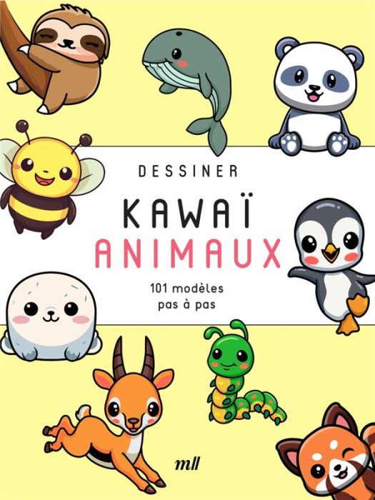 Emprunter Dessiner kawaï animaux. 101 modèles pas-à-pas livre
