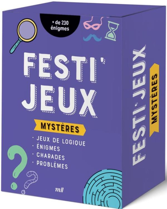 Emprunter FESTIJEUX - MYSTERES - DE 230 ENIGMES A RESOUDRE ! livre