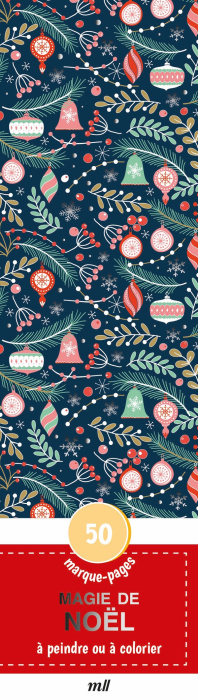 Emprunter Magie de Noël. 50 marque-pages à peindre ou à colorier livre