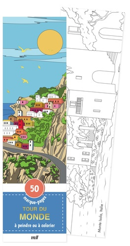 Emprunter Tour du monde. 50 marque-pages à peindre ou à colorier livre