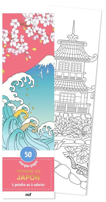 Emprunter Voyage au Japon. 50 marque-pages à peindre ou à colorier livre