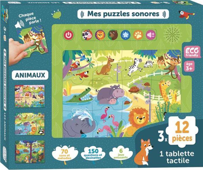 Emprunter MES PUZZLES SONORES - LES ANIMAUX livre