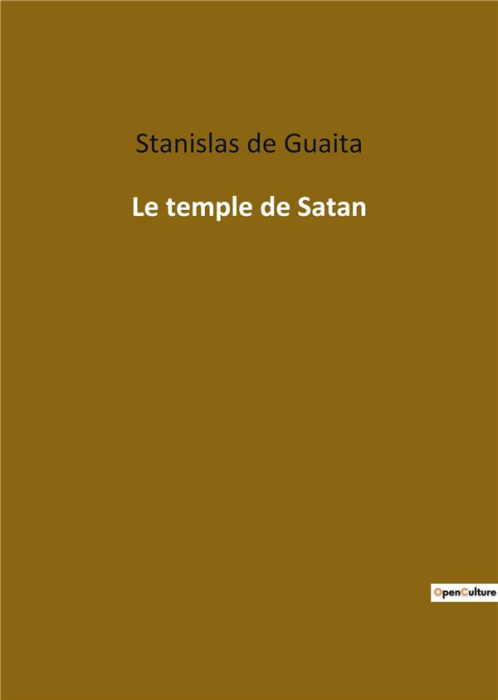 Emprunter Le temple de satan livre