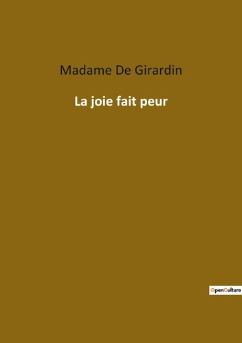 Emprunter La joie fait peur livre