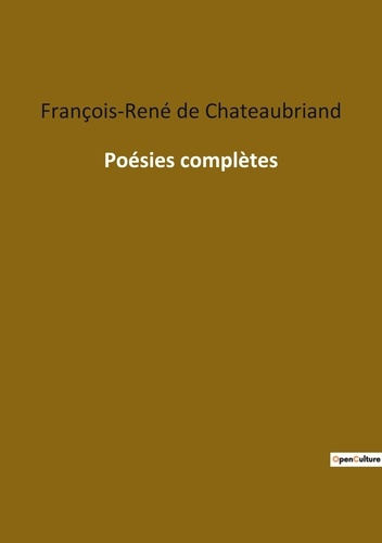 Emprunter Poésies complètes livre