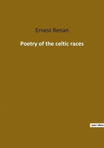 Emprunter Poetry of the celtic races livre