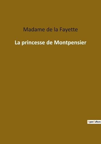 Emprunter La princesse de Montpensier livre
