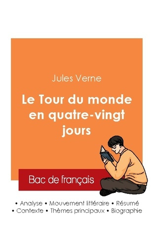 Emprunter Réussir son Bac de français 2025 : Analyse du roman Le Tour du monde en quatre-vingt jours de Jules livre
