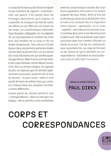Emprunter Corps et correspondances livre