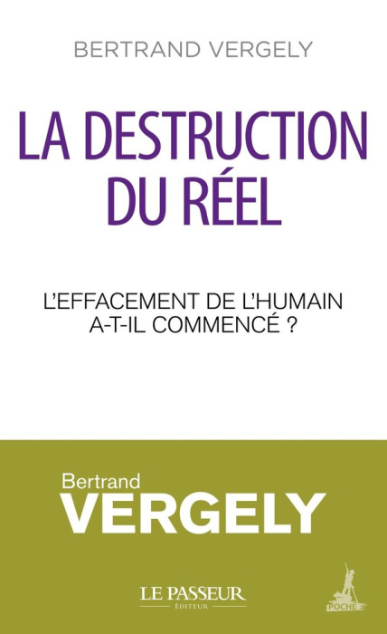 Emprunter La destruction du réel. L'effacement de l'humain a-t-il commencé ? livre