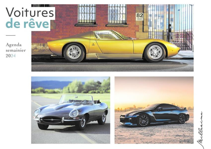 Emprunter Agenda semainier Voitures de rêve. Edition 2024 livre