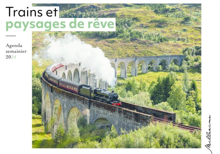 Emprunter Agenda semainier Trains et paysages de rêve. Edition 2024 livre