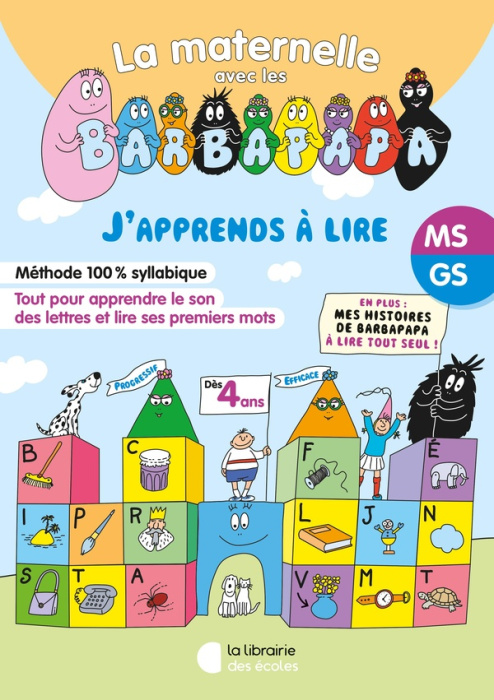 Emprunter J’apprends à lire avec les Barbapapa. MS-GS livre