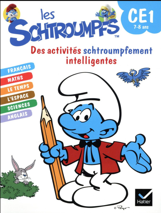 Emprunter Les Schtroumpfs CE1. Des activités schtroumpfement intelligentes livre