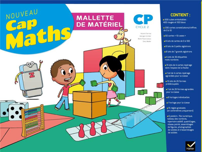Emprunter CAP MATHS CP ED. 2019 - MALLETTE DE MATERIEL POUR LA CLASSE livre