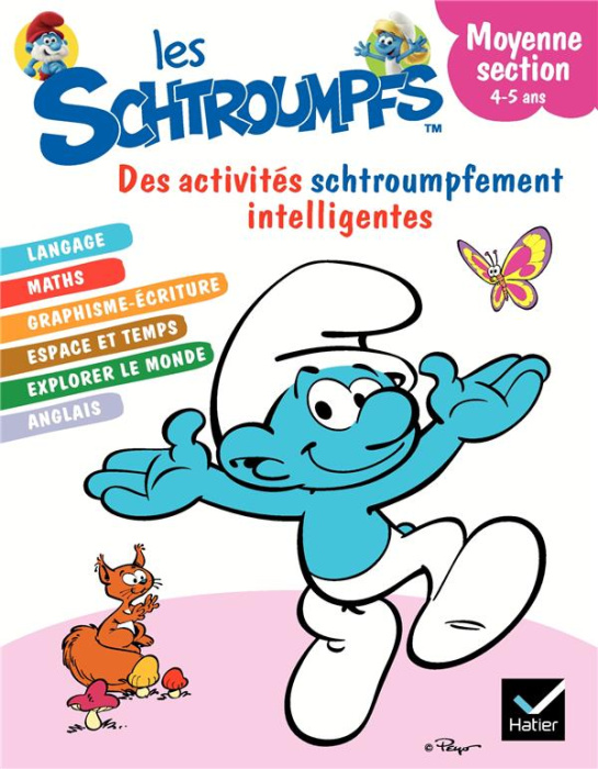 Emprunter Les Schtroumpfs moyenne section 4-5 ans livre