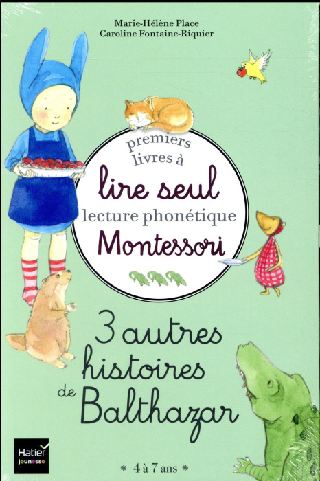 Emprunter 3 autres histoires de Balthazar. Premiers livres à lire seul lecture phonétique Montessori. Le cheva livre
