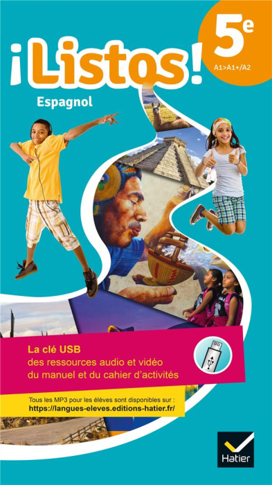 Emprunter LISTOS! ESPAGNOL 5E - ED. 2021 - CLE USB CLASSE livre