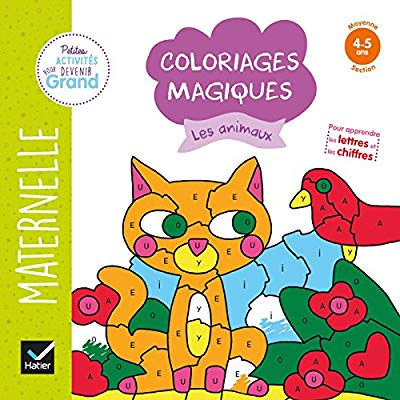 Emprunter Coloriages magiques Les animaux. Maternelle Moyen section 4-5 ans livre