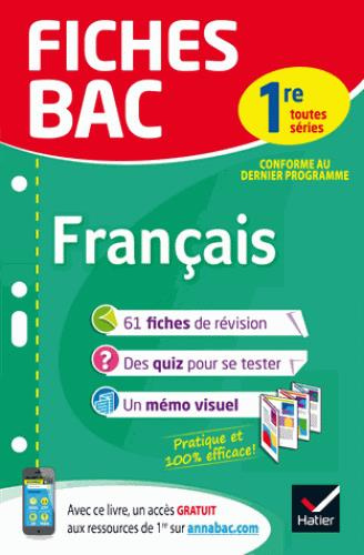 Emprunter Français 1re toutes séries. Edition 2018 livre