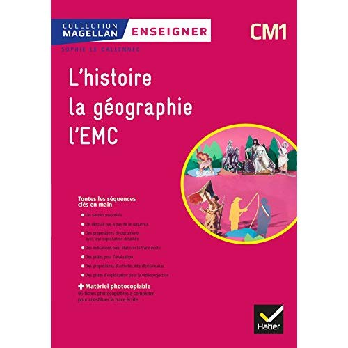 Emprunter Enseigner l'histoire, la géographie, l'EMC CM1 Magellan. Edition 2018 livre