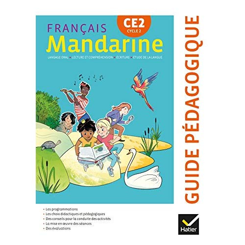 Emprunter Français CE2 Mandarine. Guide pédagogique, Edition 2018 livre