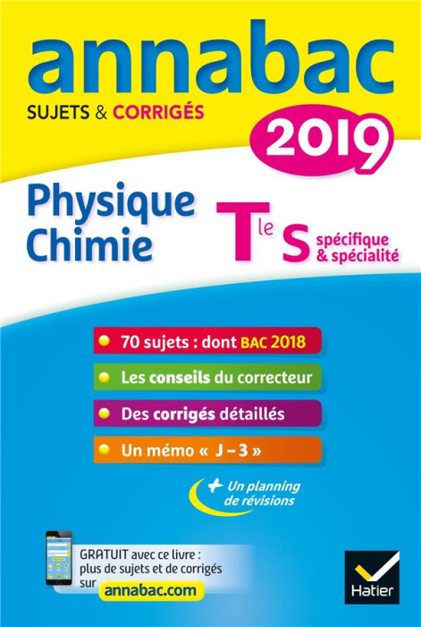 Emprunter Annabac Physique-chimie Tle S livre