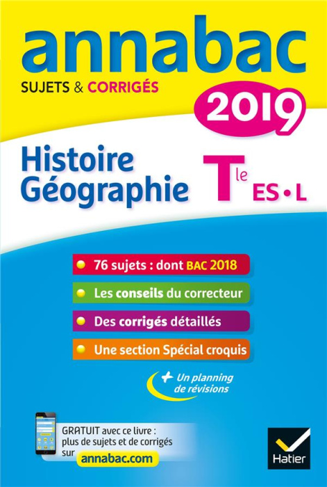 Emprunter Histoire-Géographie Tle séries L, ES livre