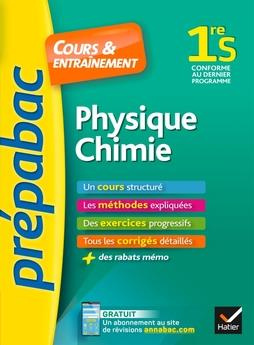 Emprunter Physique-Chimie 1re S. Cours & entraînement livre