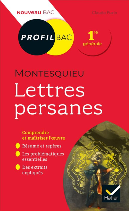 Emprunter Lettres persanes, Montesquieu. Bac 1ère générale livre