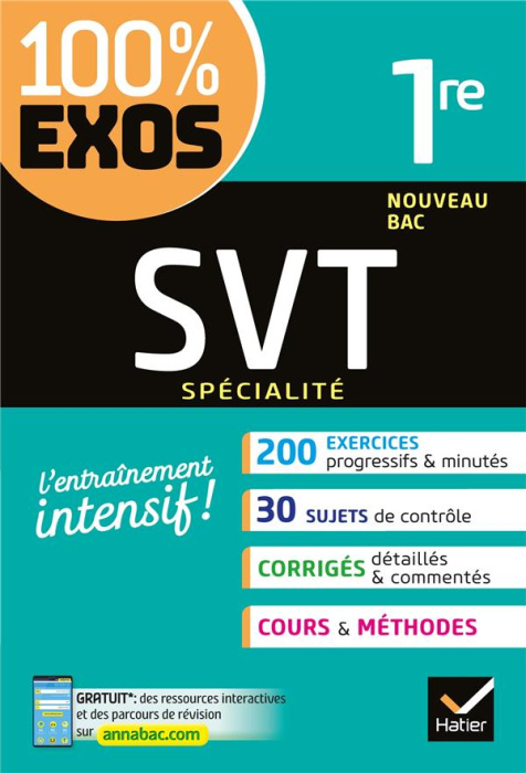 Emprunter SVT spécialité 1re Nouveau Bac livre