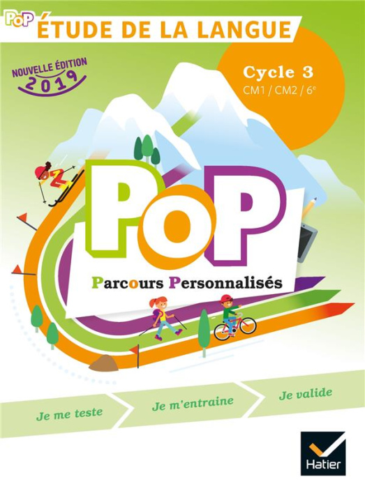 Emprunter Français Cycle 3 CM1-CM2-6e Pop Etude de la langue. Parcours personnalisés, Edition 2019 livre