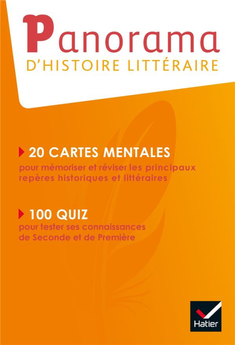 Emprunter Panorama d'histoire littéraire. 20 cartes mentales pour mémoriser et réviser les principaux repères livre